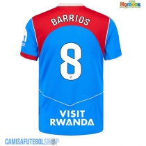 Camisa de time de futebol Atletico Madrid Pablo Barrios #8 Replicas 3º Equipamento 2025-26 Manga Curta
